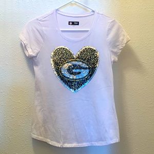 Flip up/down sequence top